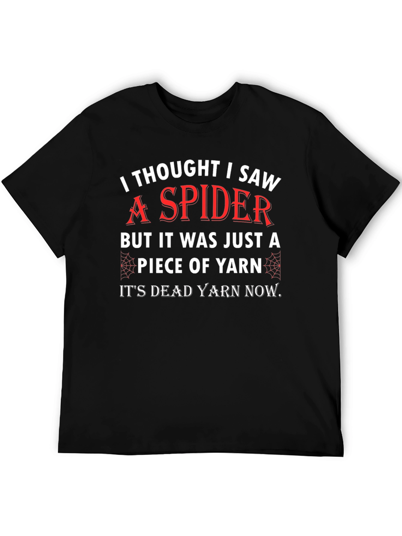 Funny Spider Yarn T-Shirt