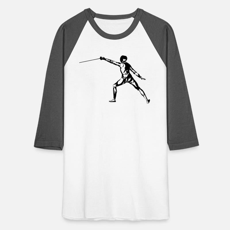 fencer in single color