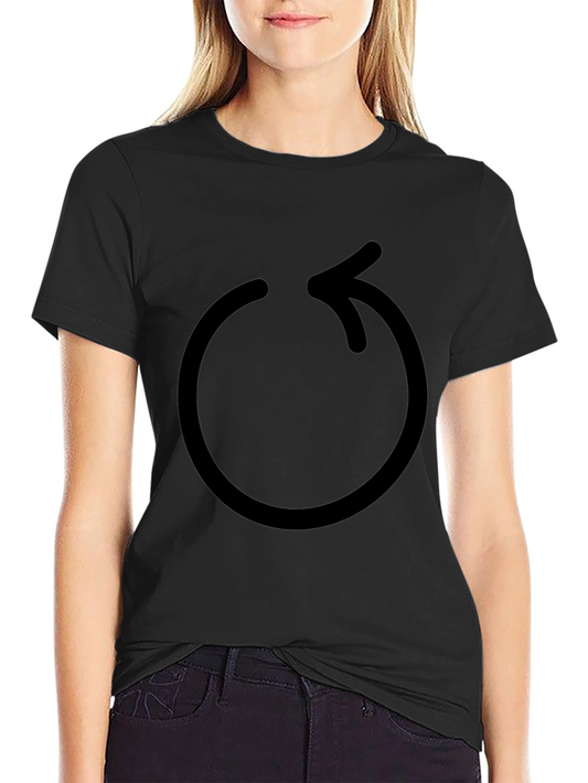 Black Circle Arrow T-Shirt