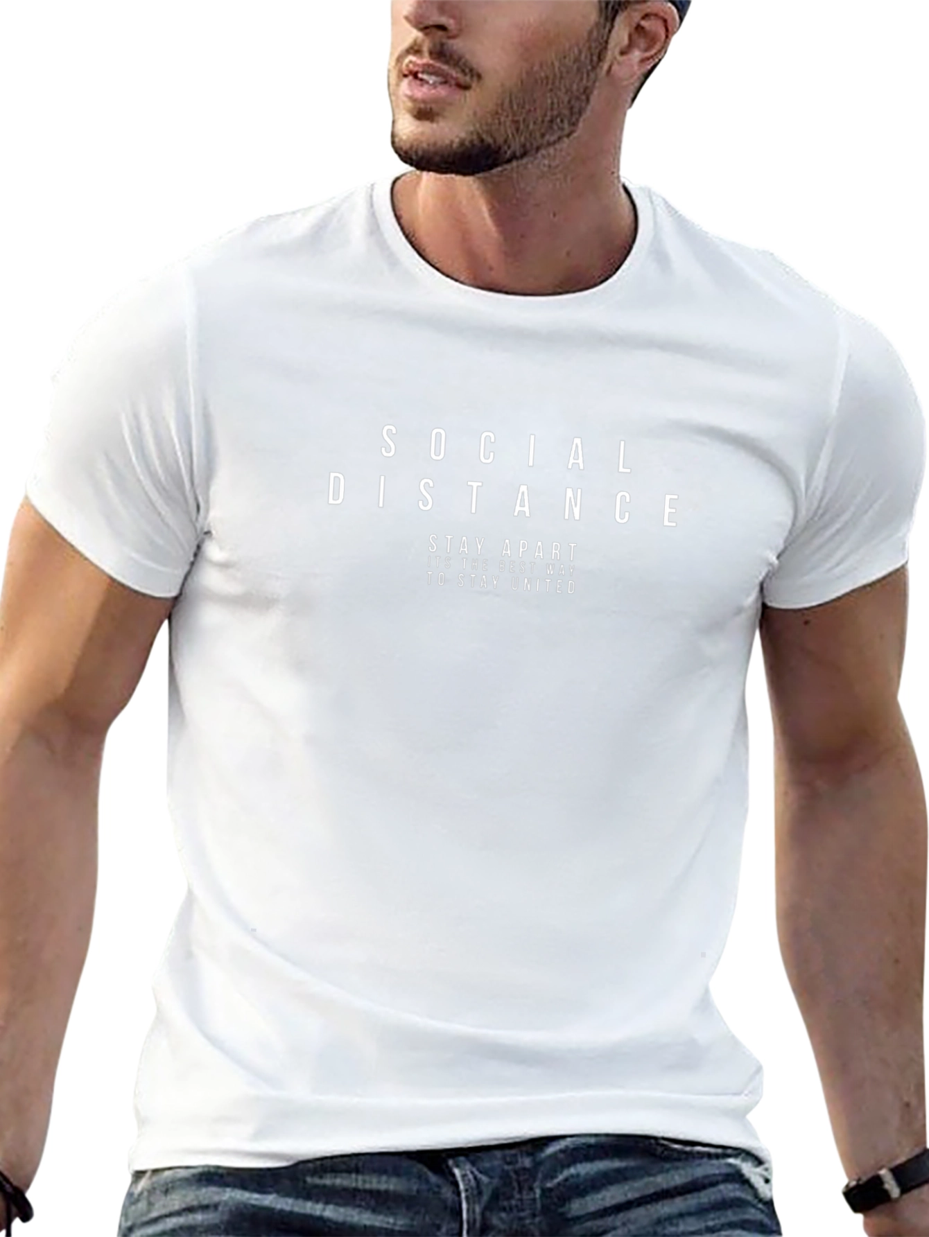 Social Distance Stay Apart Graphic Tee