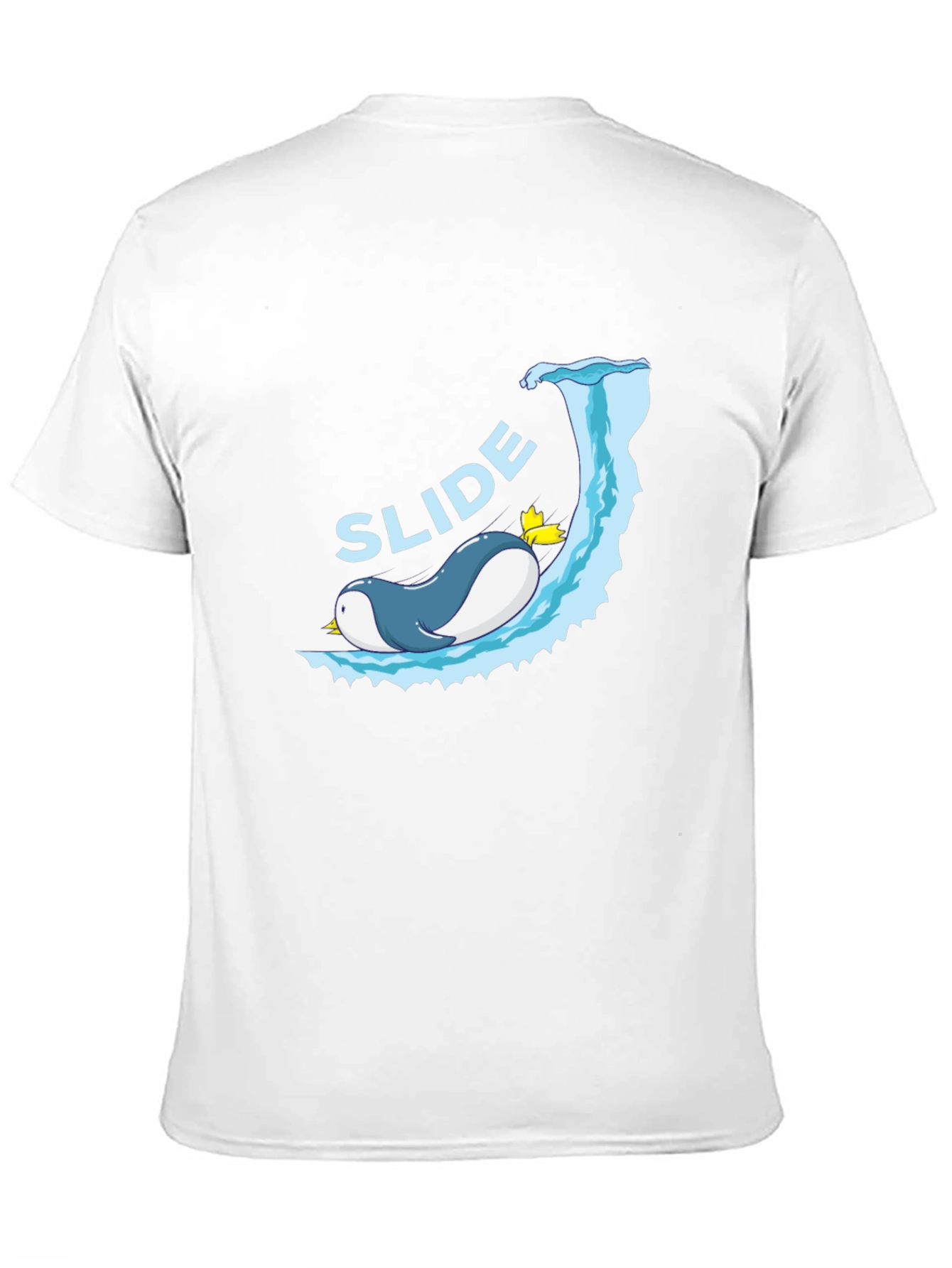 Penguin Slide T-Shirt - Fun & Unique Design