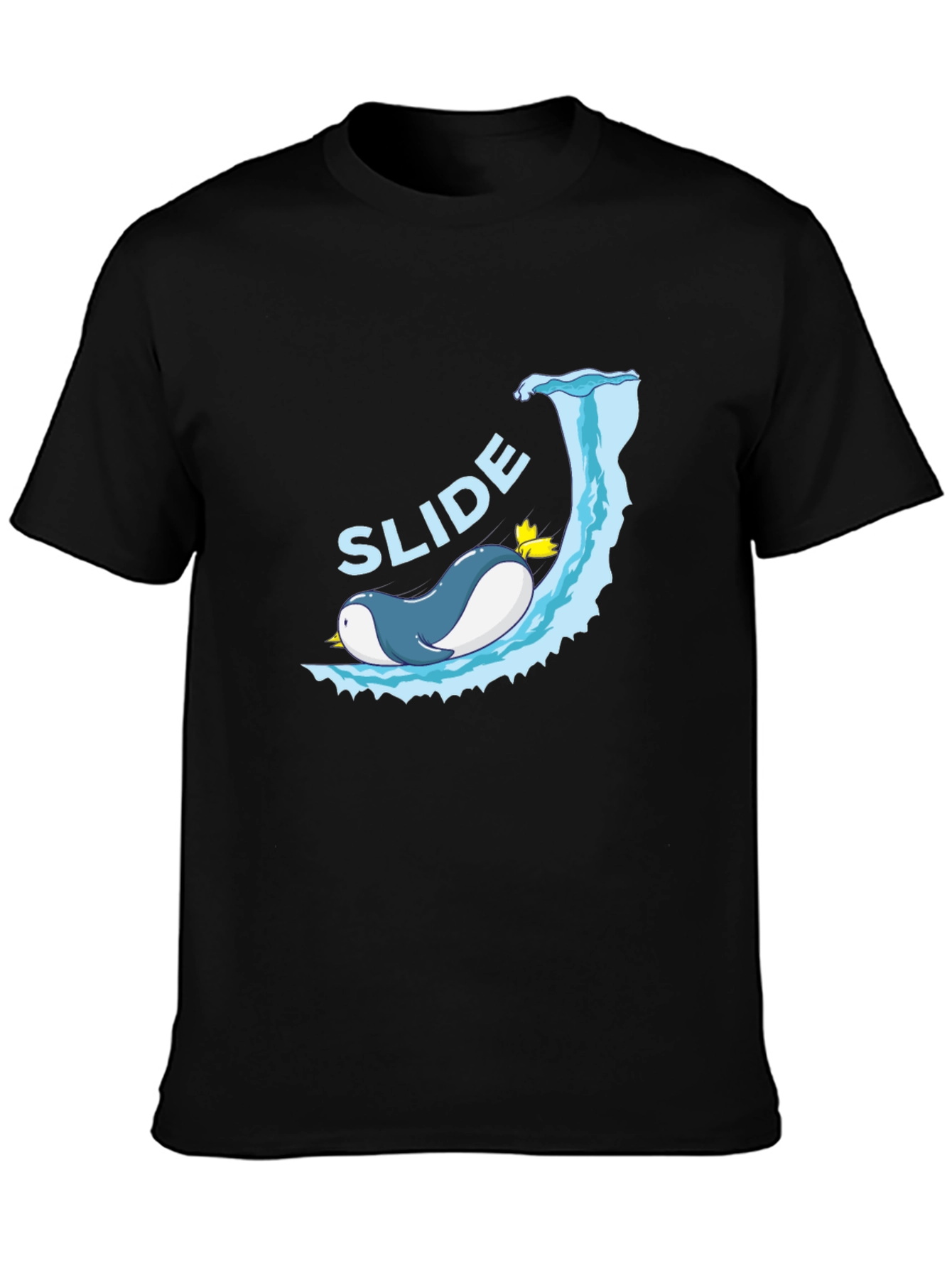 Penguin Slide T-Shirt - Fun & Unique Design