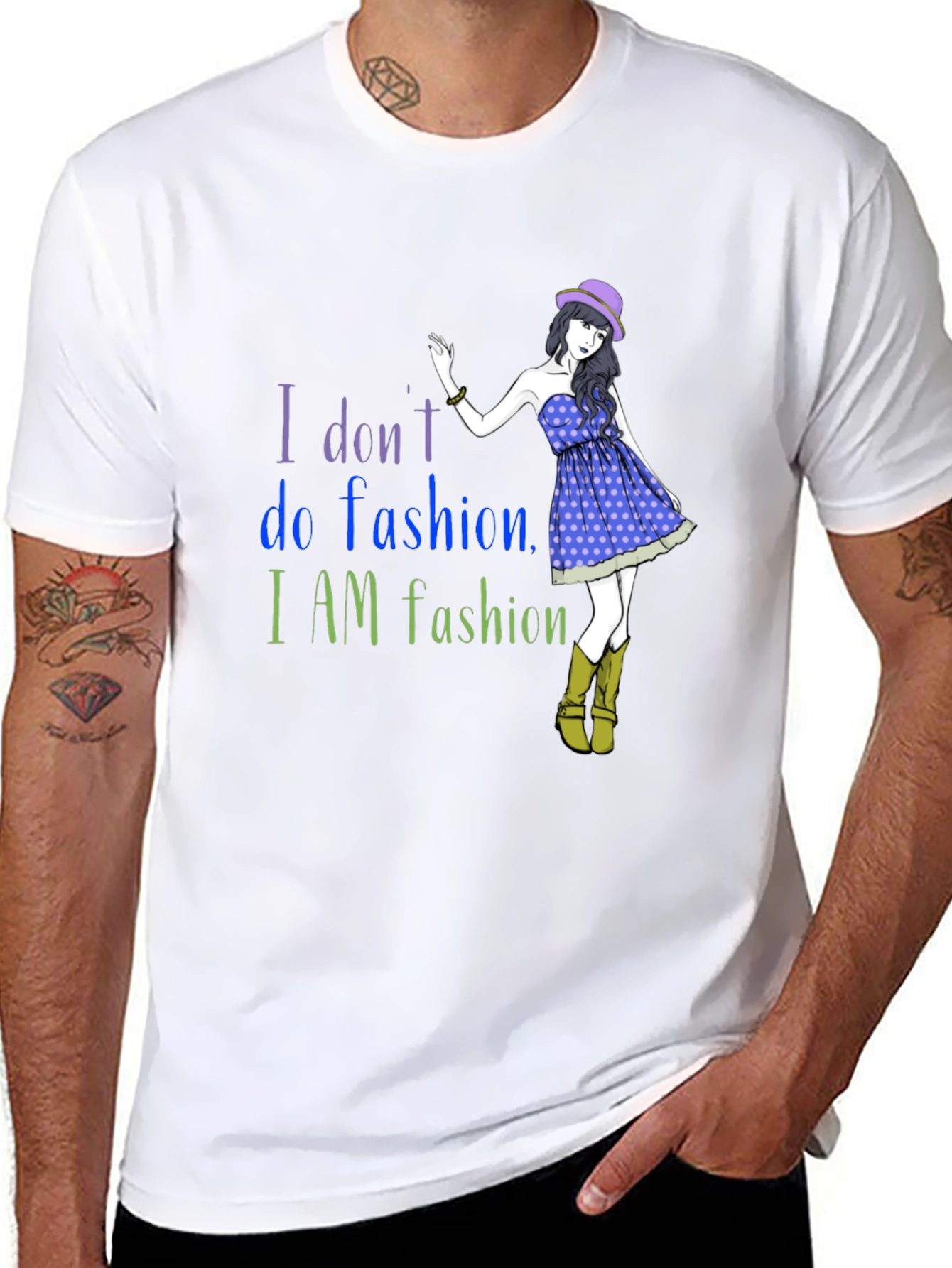 Fashion Statement T-Shirt - I AM Fashion