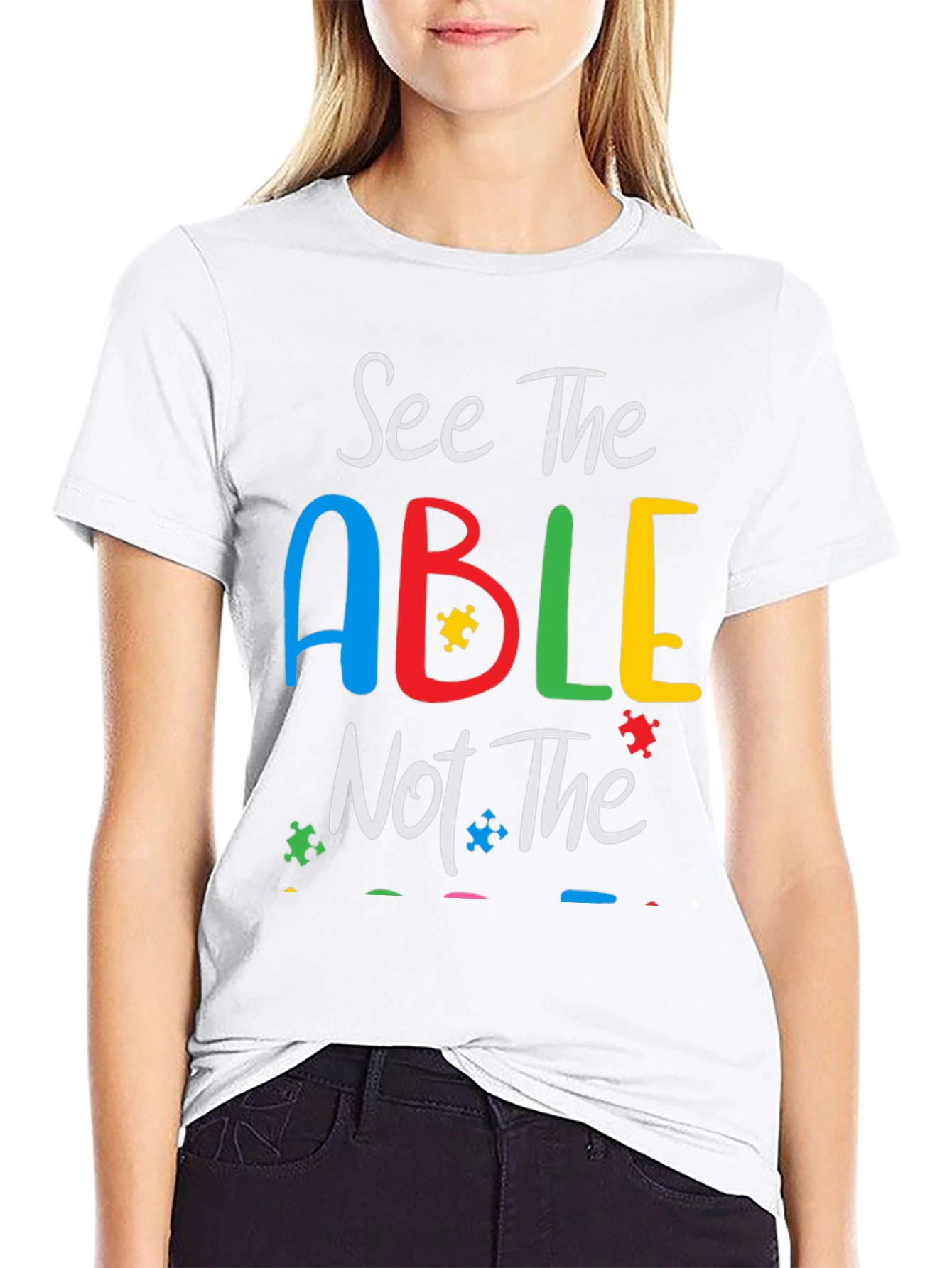 See The Able Autism Awareness T-Shirt