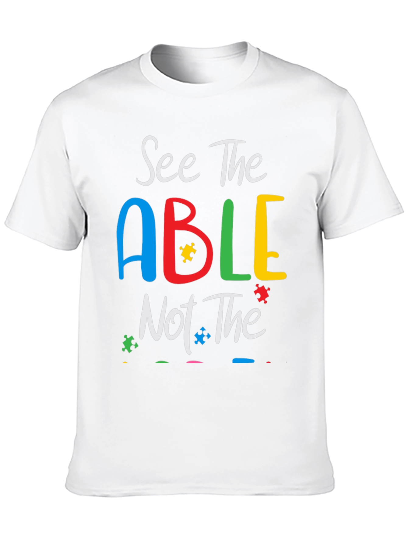 See The Able Autism Awareness T-Shirt