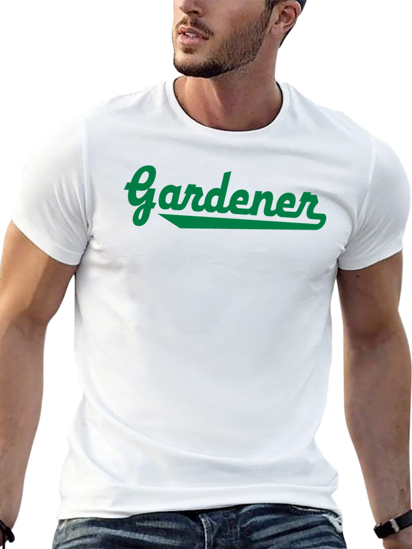 Gardener Graphic T-Shirt - Black Cotton Tee