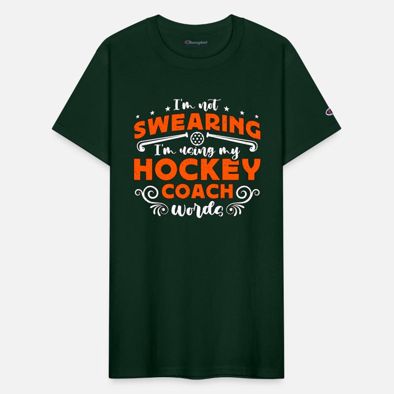 Field Hockey I'm Not Swearing I'm Hockey Coach