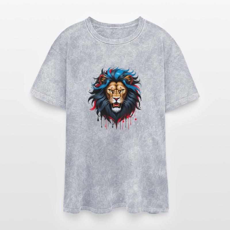 Fierce Fantasy Lion – Stylized Majesty in Motion