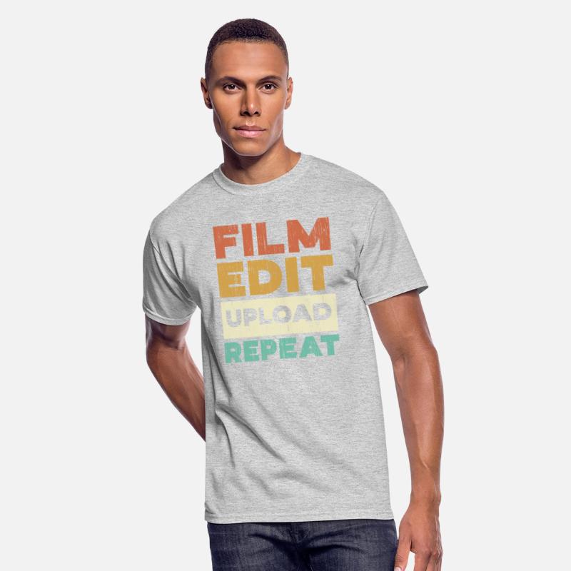 Film Edit Upload Repeat Content Creator Vlogger