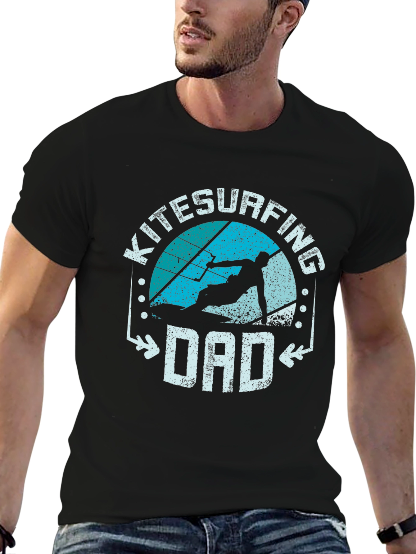 Kitesurfing Dad Graphic Tee