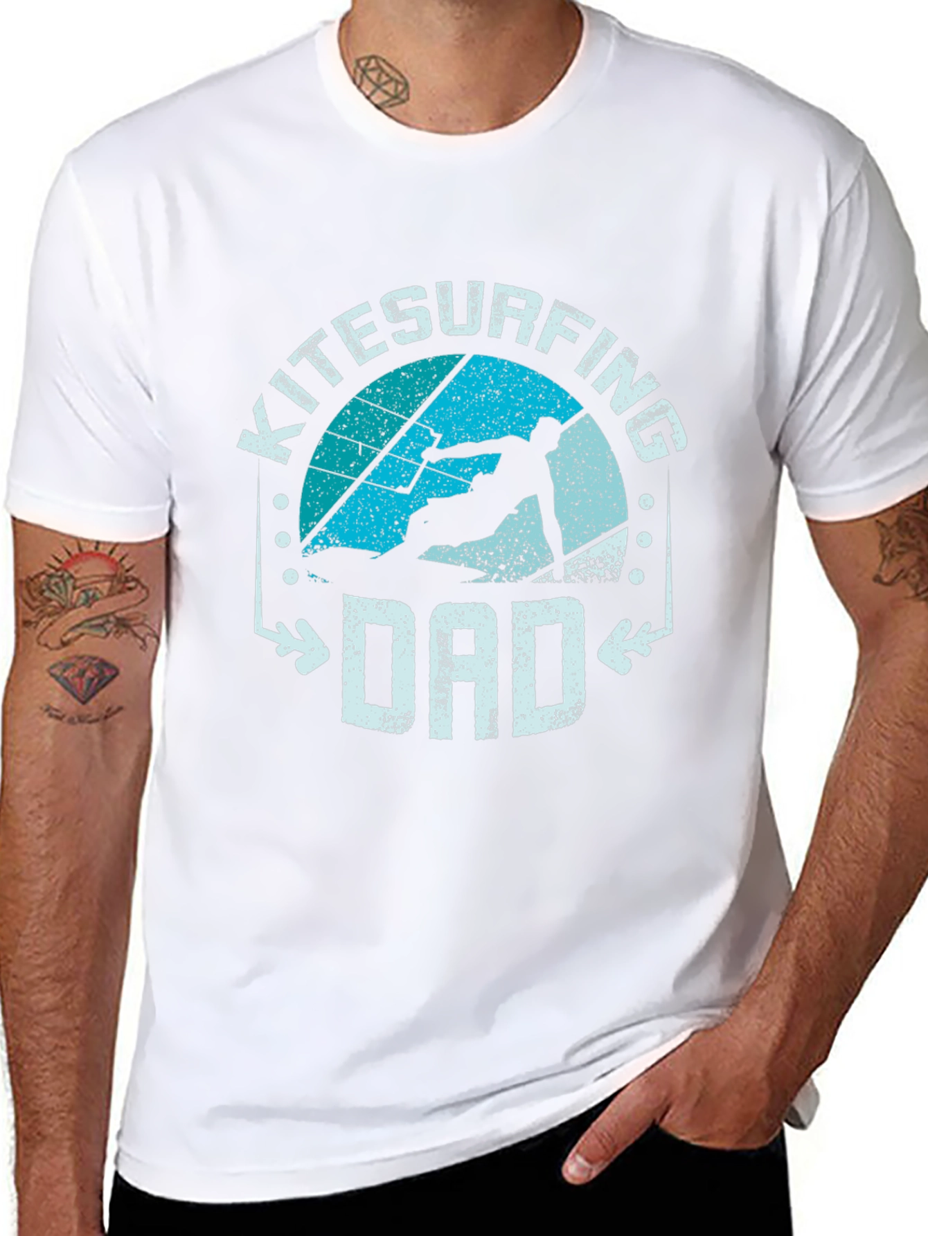 Kitesurfing Dad Graphic Tee