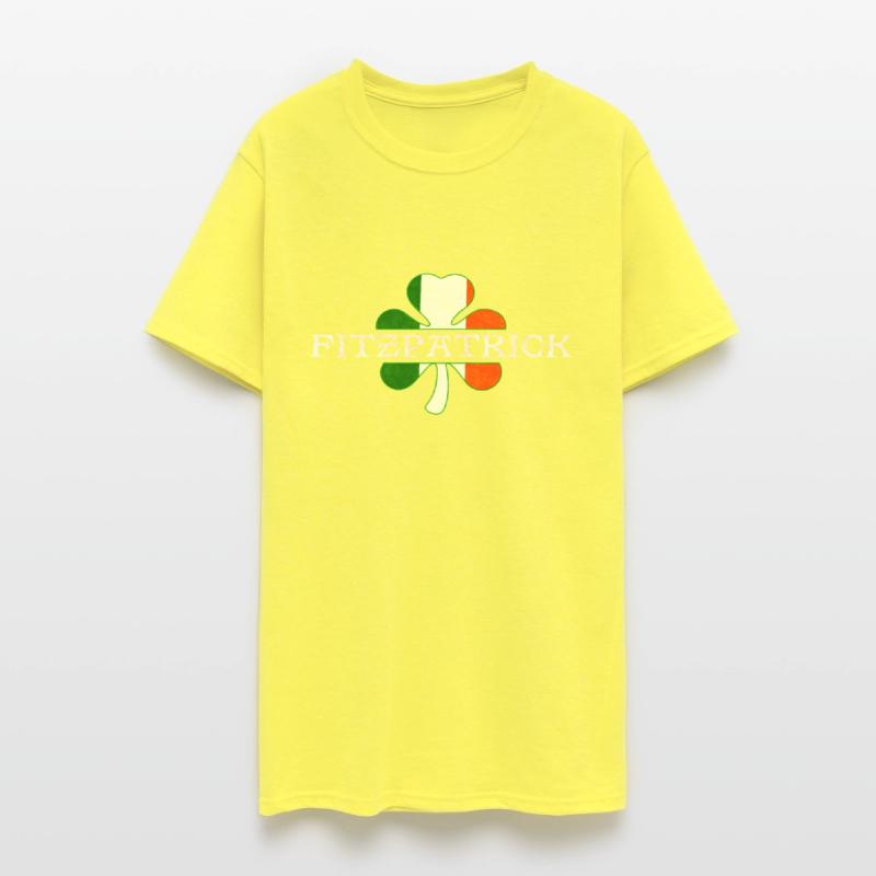 Fitzpatrick Irish Surname Ireland Flag Shamrock