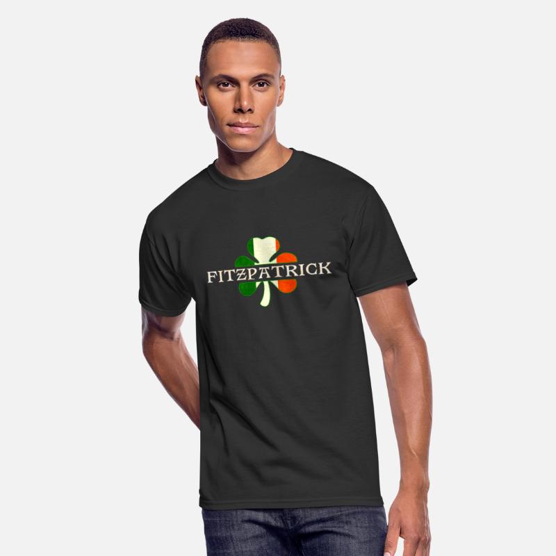 Fitzpatrick Irish Surname Ireland Flag Shamrock
