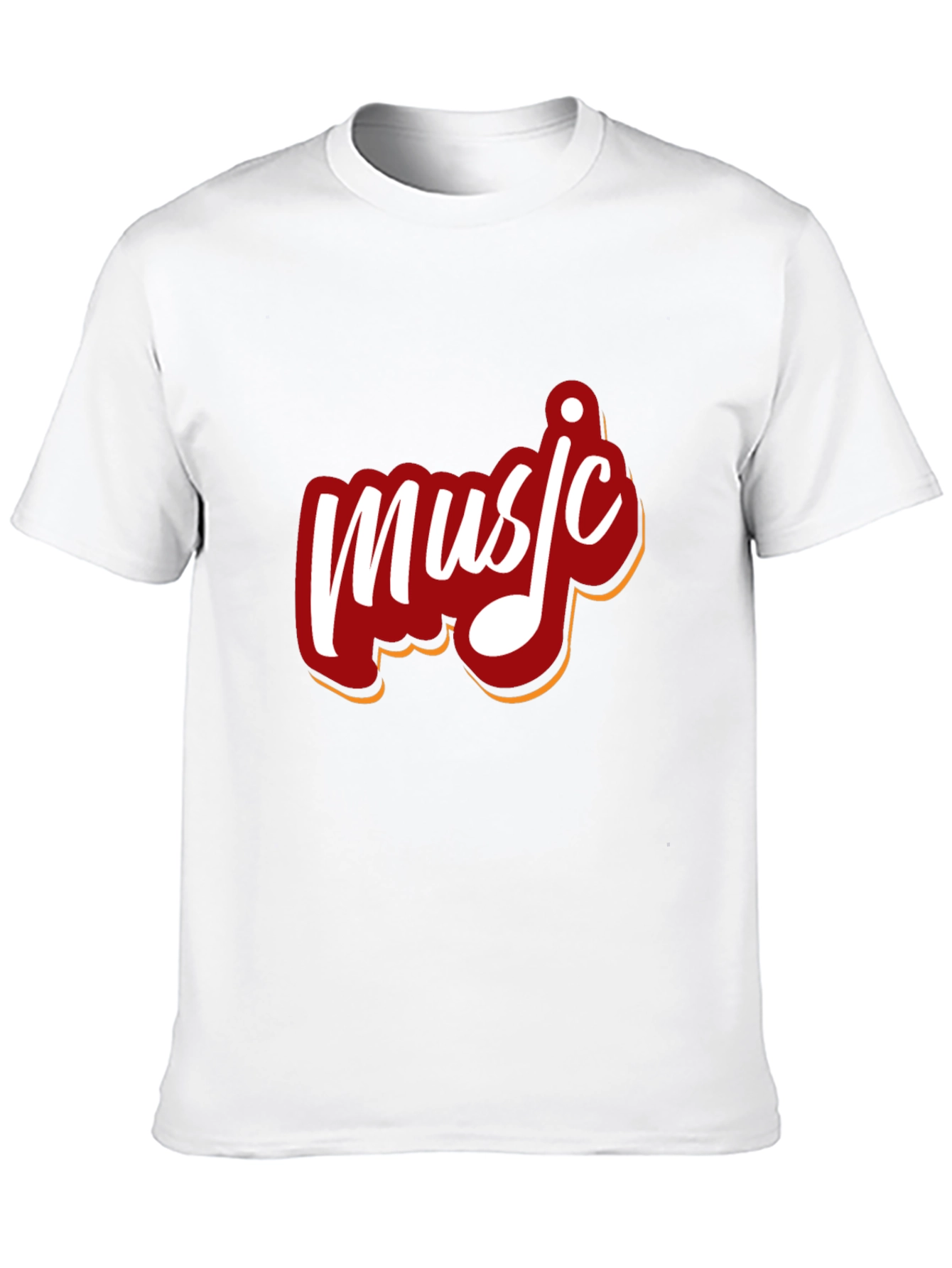 Music Graphic Black T-Shirt