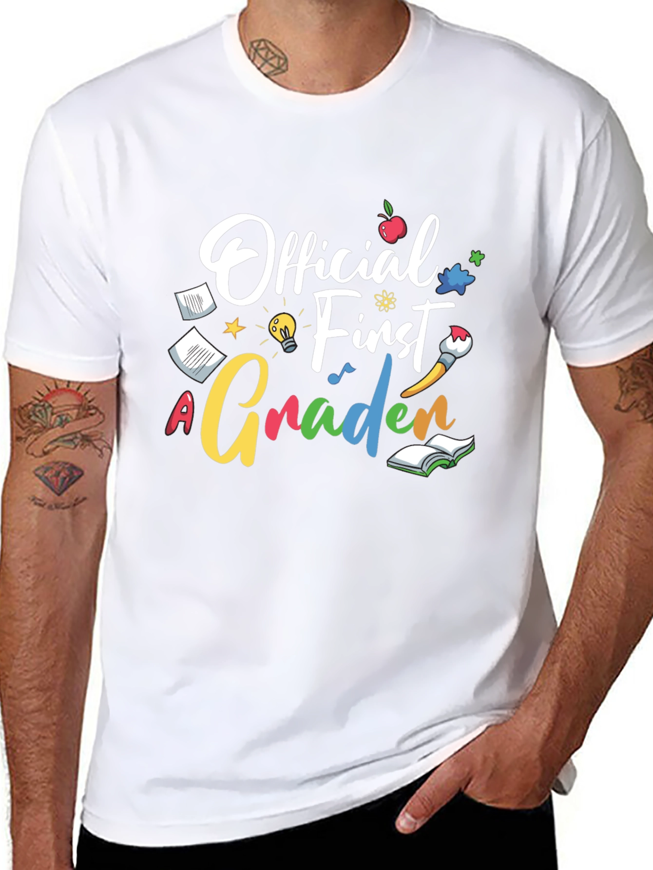 Official First Grader T-Shirt - Back to School