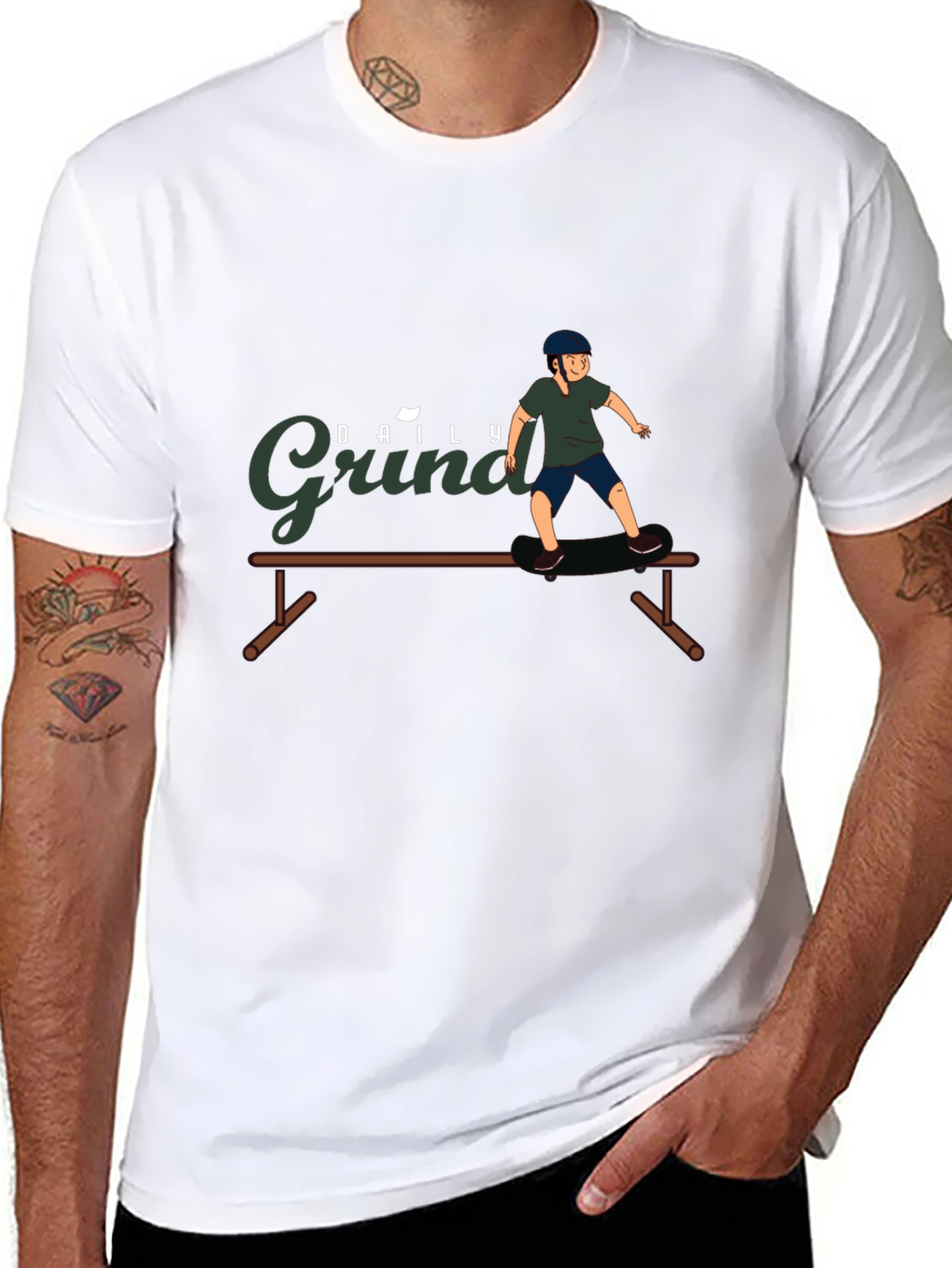 Daily Grind Skater T-Shirt