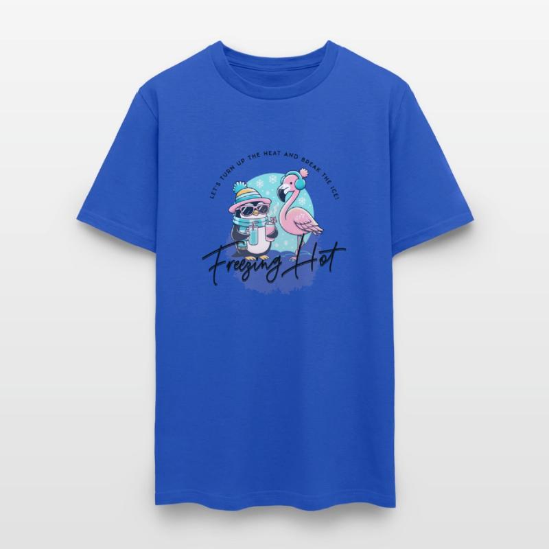 Flamingo & Penguin Freezing Hot Christmas Fun