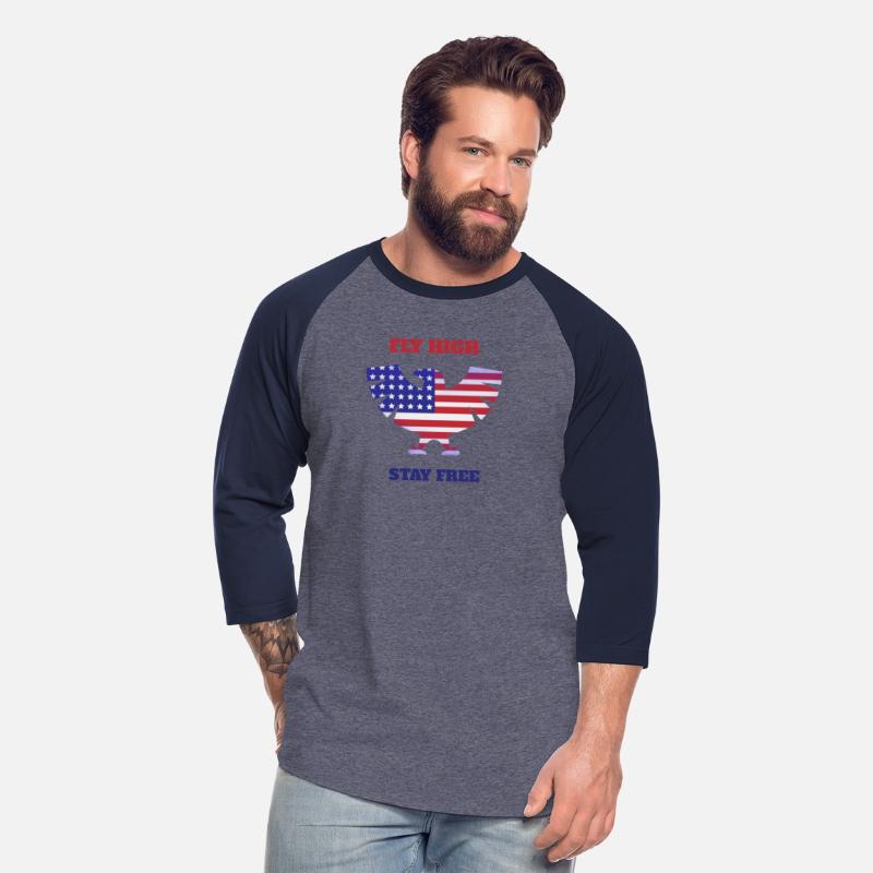Fly High Stay Free – Proud American Eagle USA