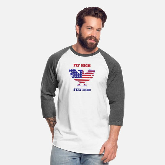 Fly High Stay Free – Proud American Eagle USA