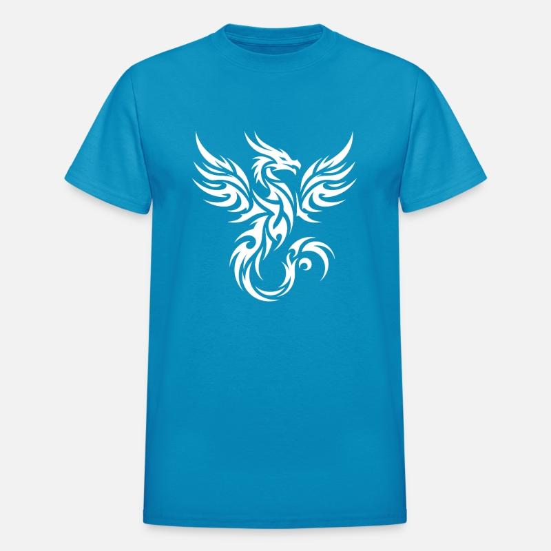 Flying Wild Tribal Tattoo Dragon With Wings