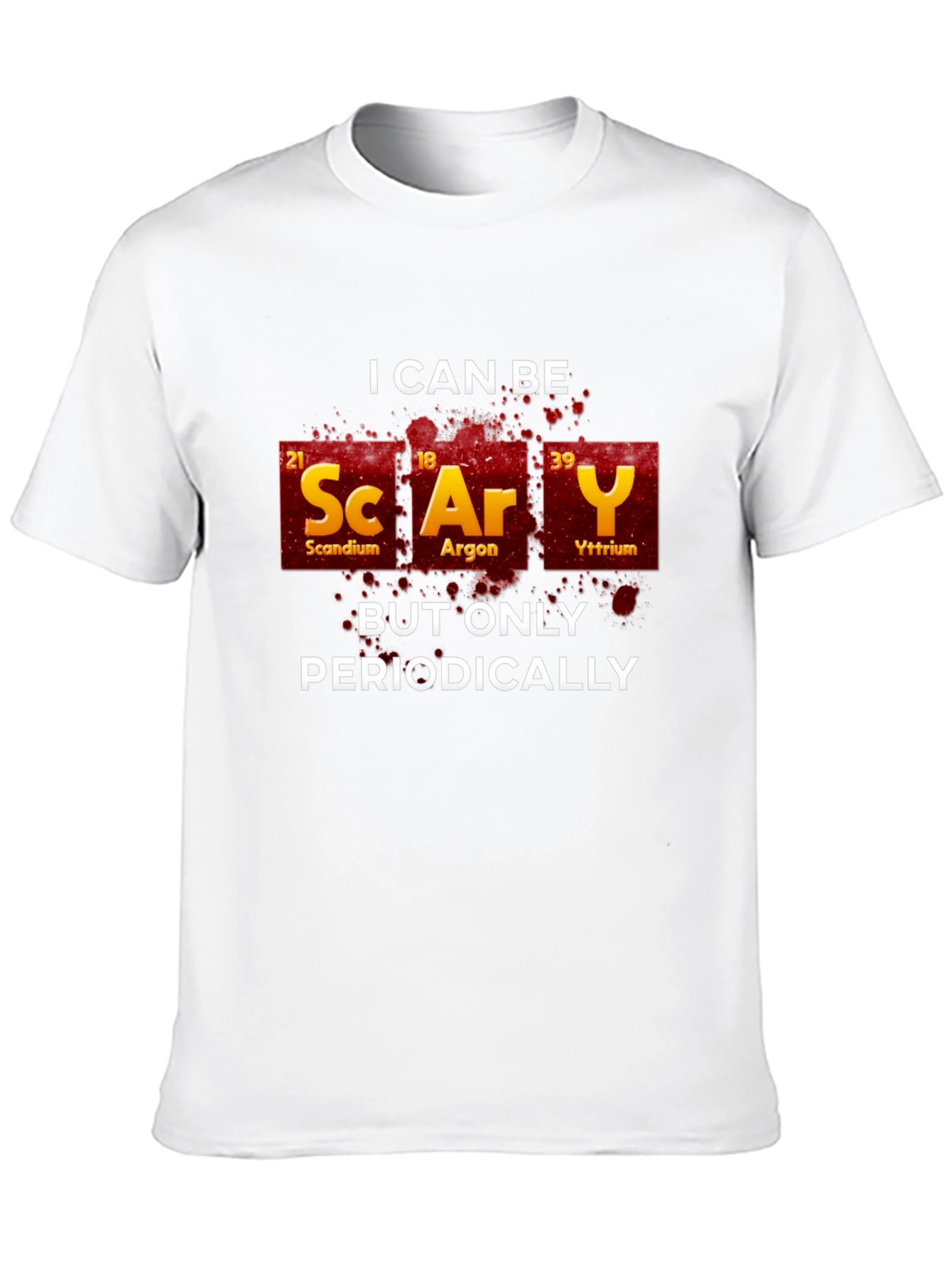 Scary Periodic Table T-Shirt