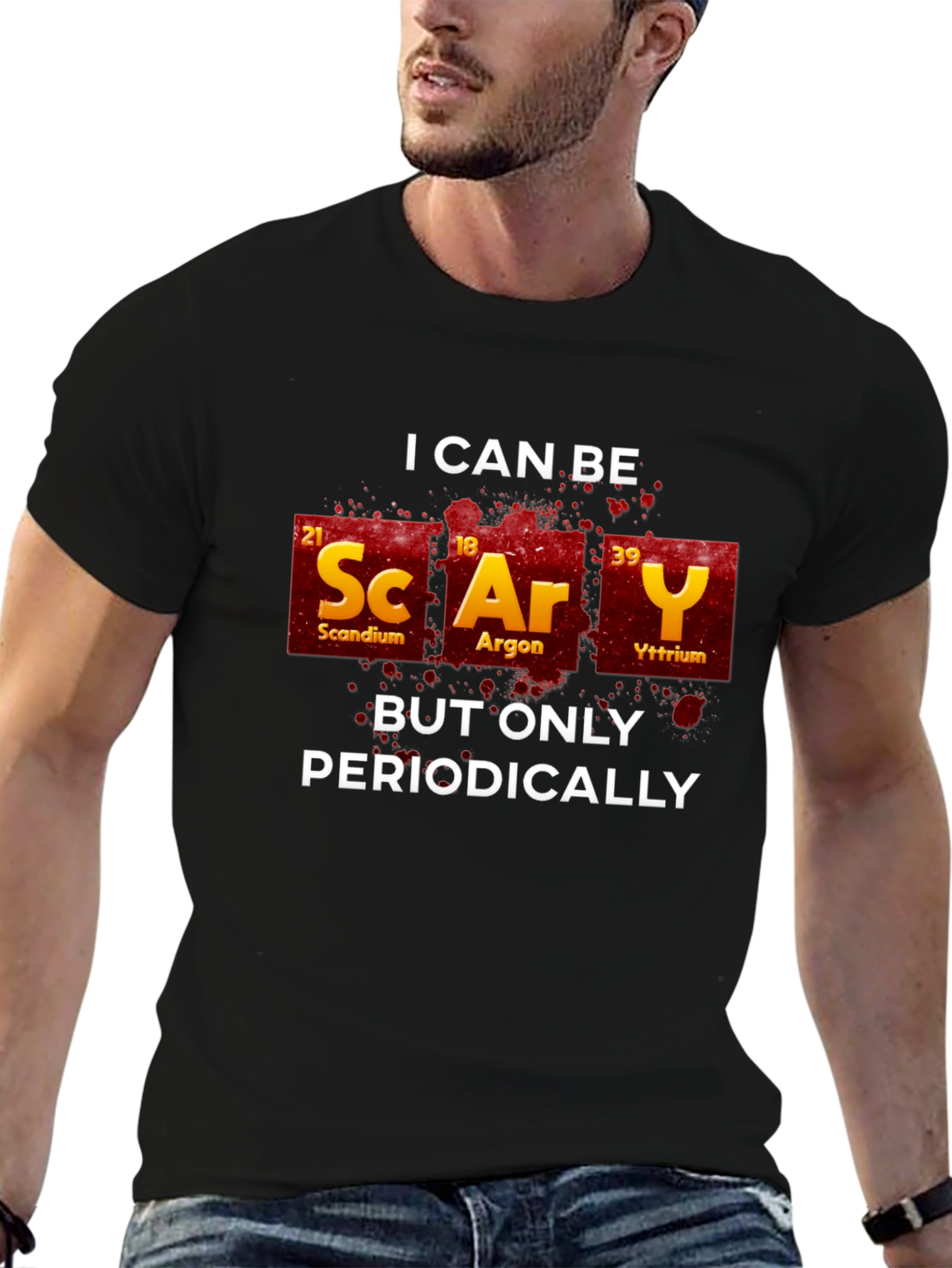 Scary Periodic Table T-Shirt