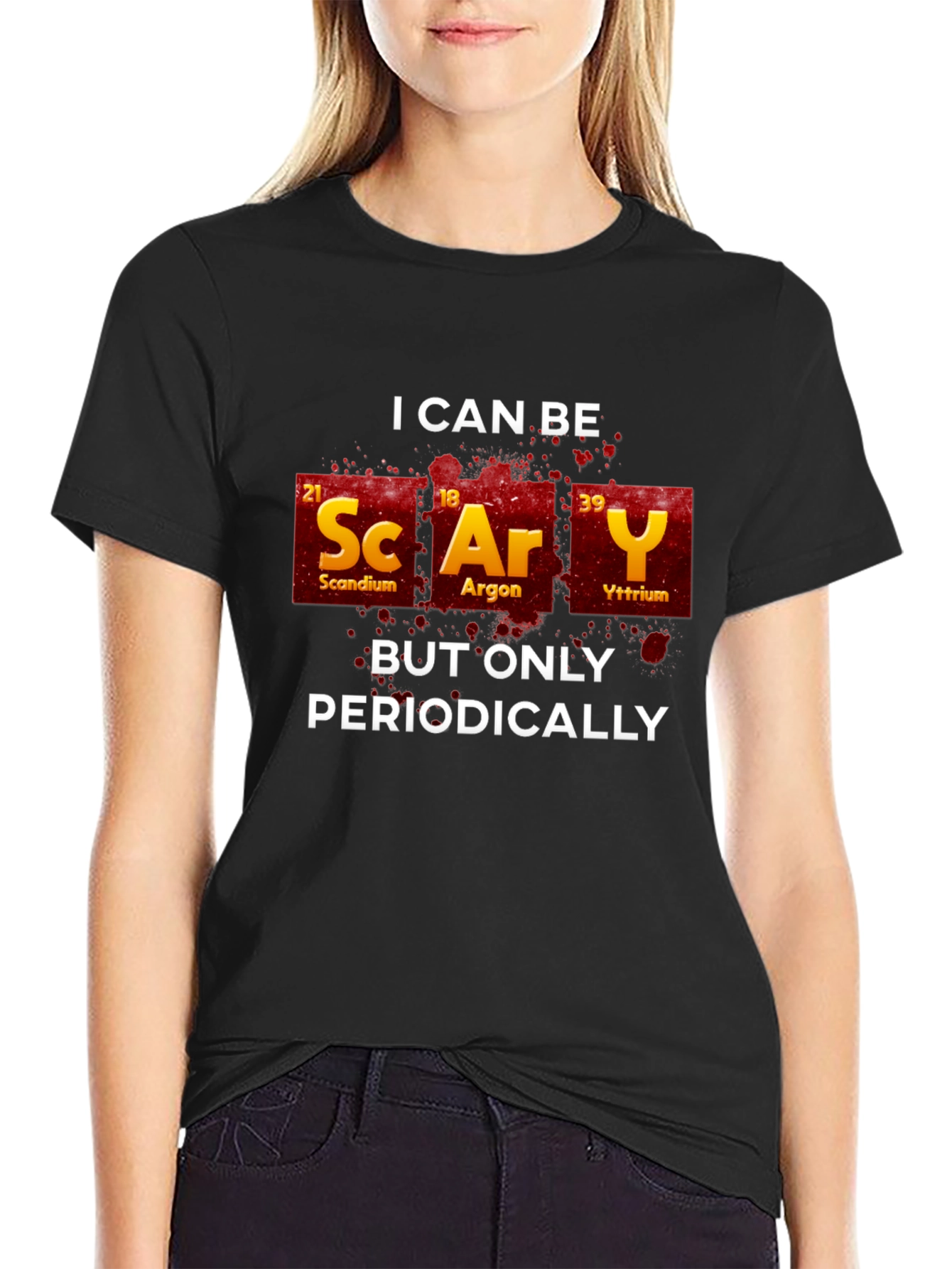 Scary Periodic Table T-Shirt