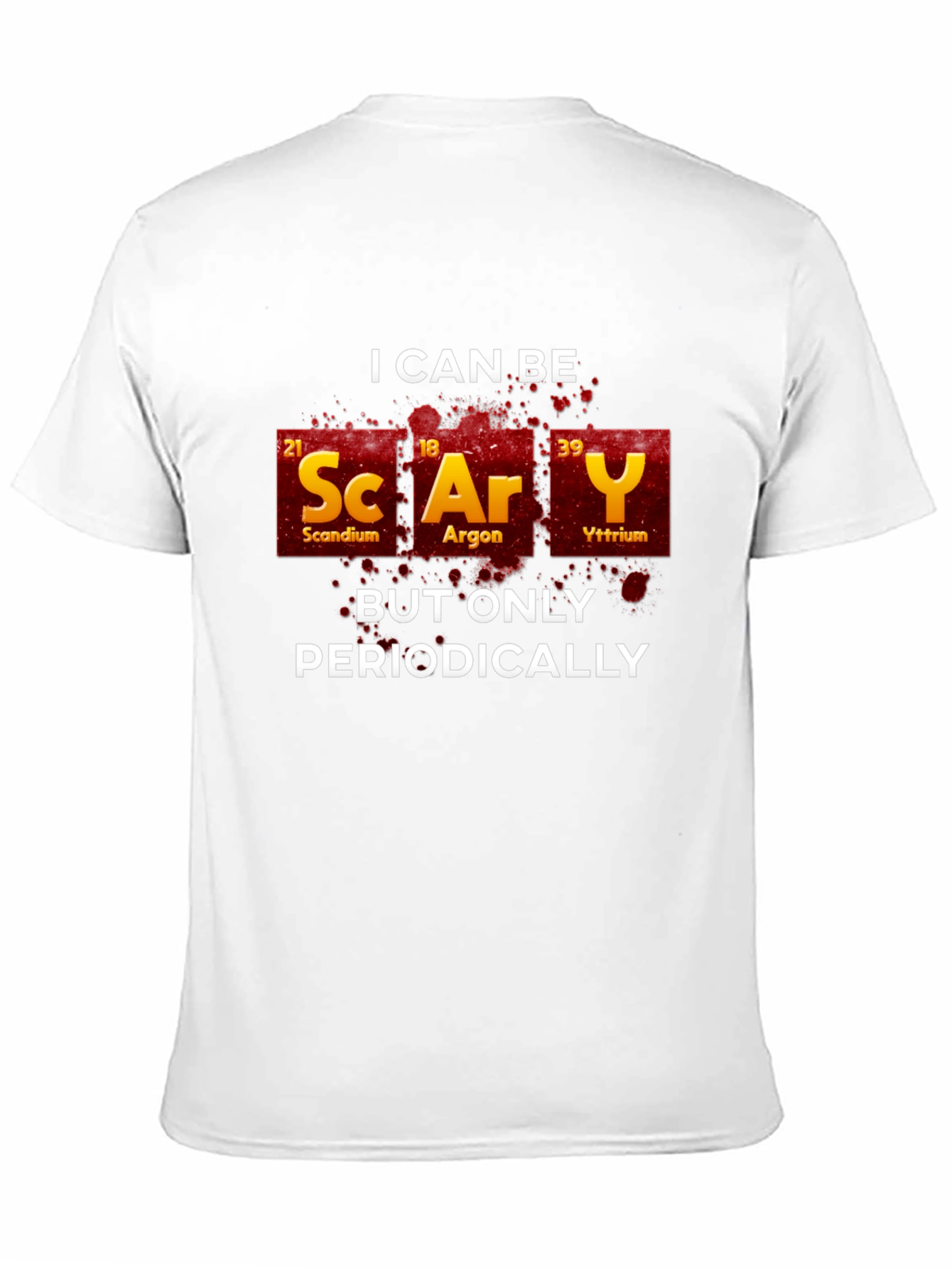 Scary Periodic Table T-Shirt