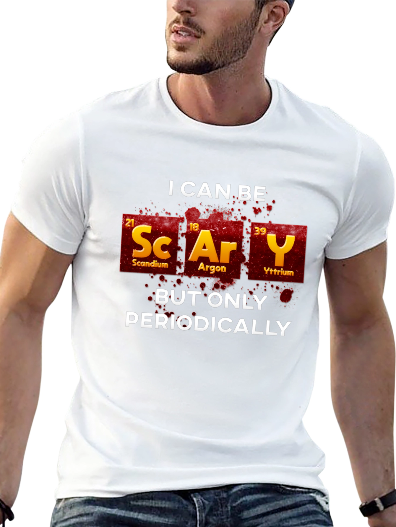 Scary Periodic Table T-Shirt