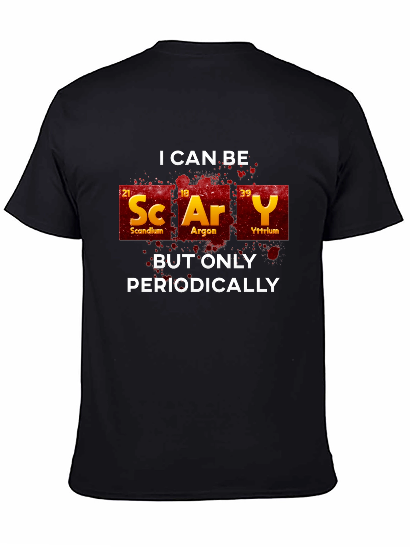 Scary Periodic Table T-Shirt