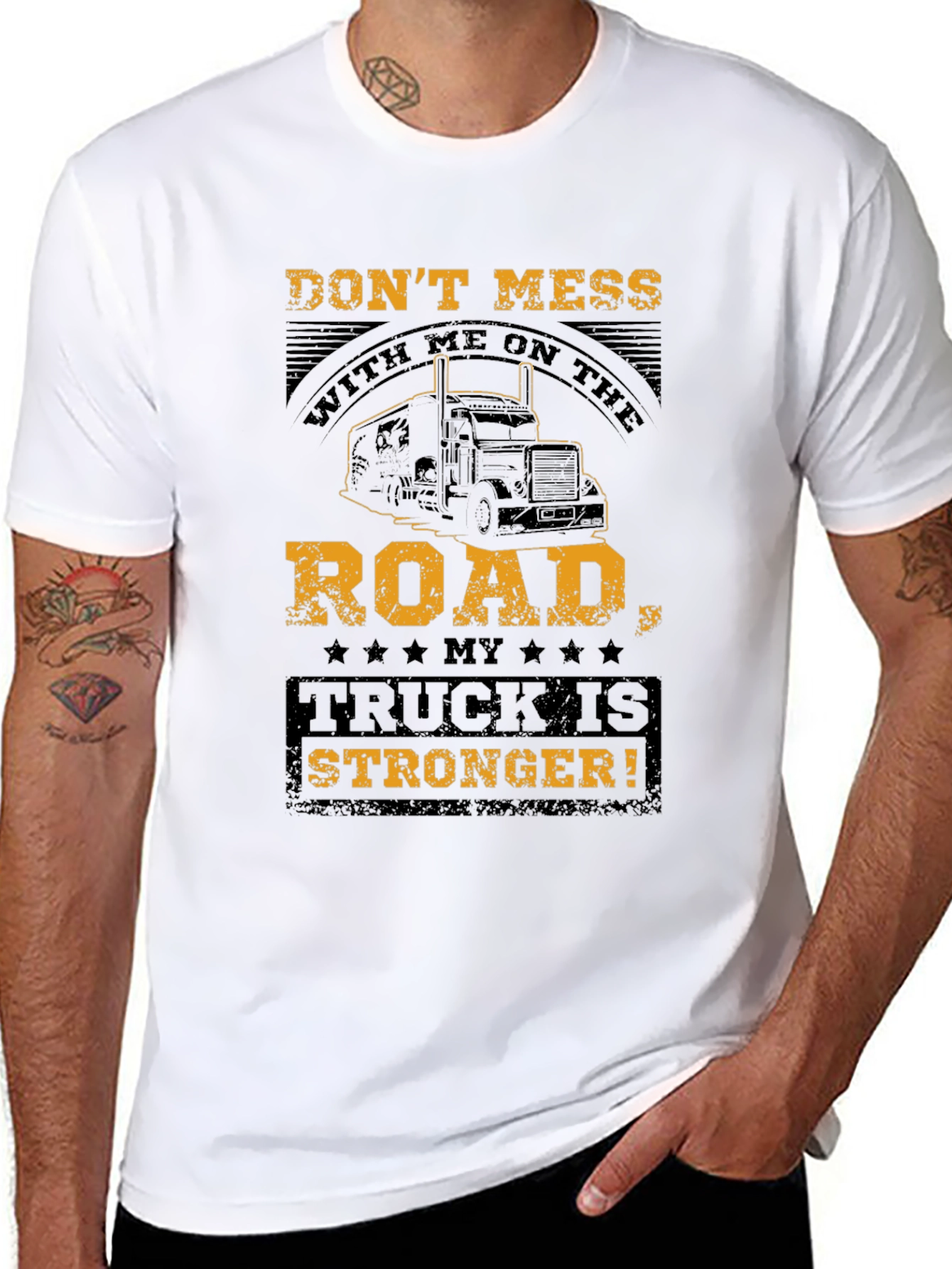 Dont Mess With Me Trucker T-Shirt