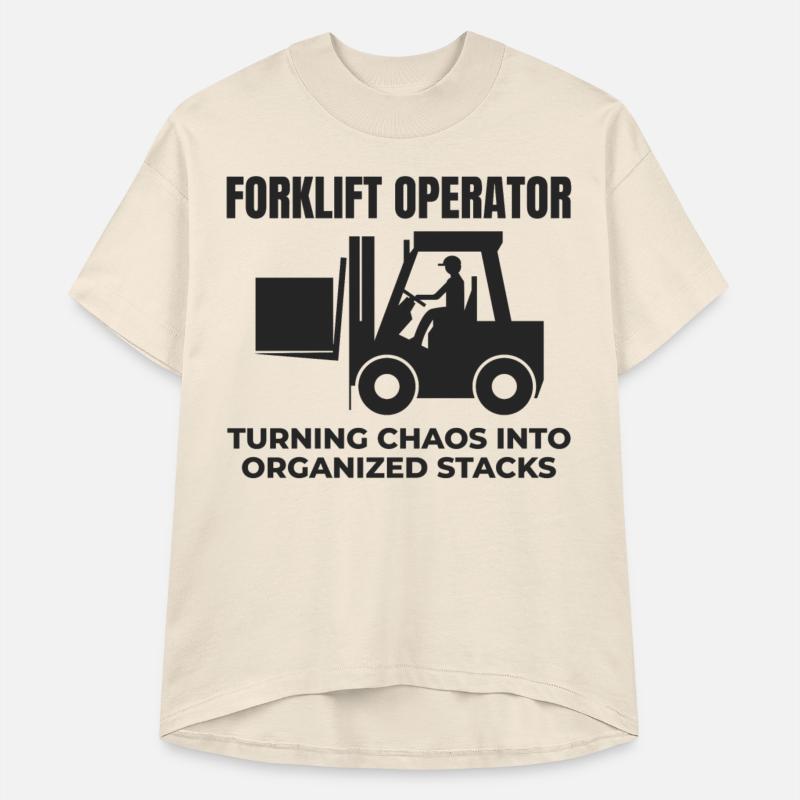 Forklift Operator Heavy Equipment Driver Funny