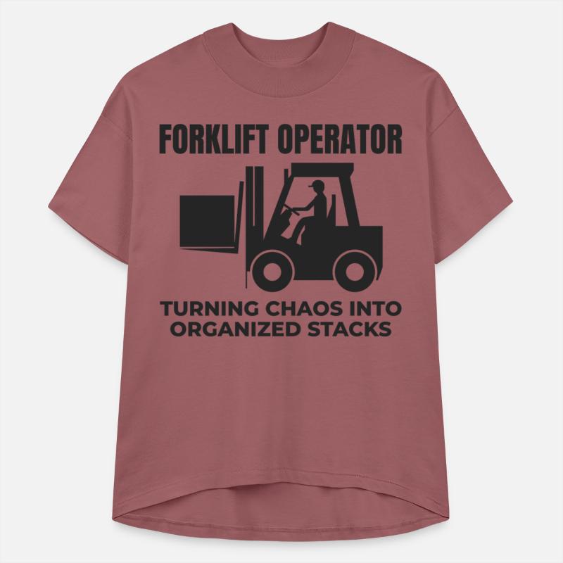 Forklift Operator Heavy Equipment Driver Funny