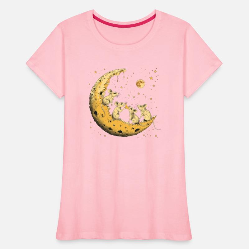Four Mice on a Cresent Moon of Cheese