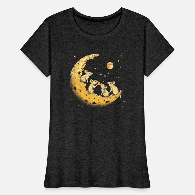 Four Mice on a Cresent Moon of Cheese