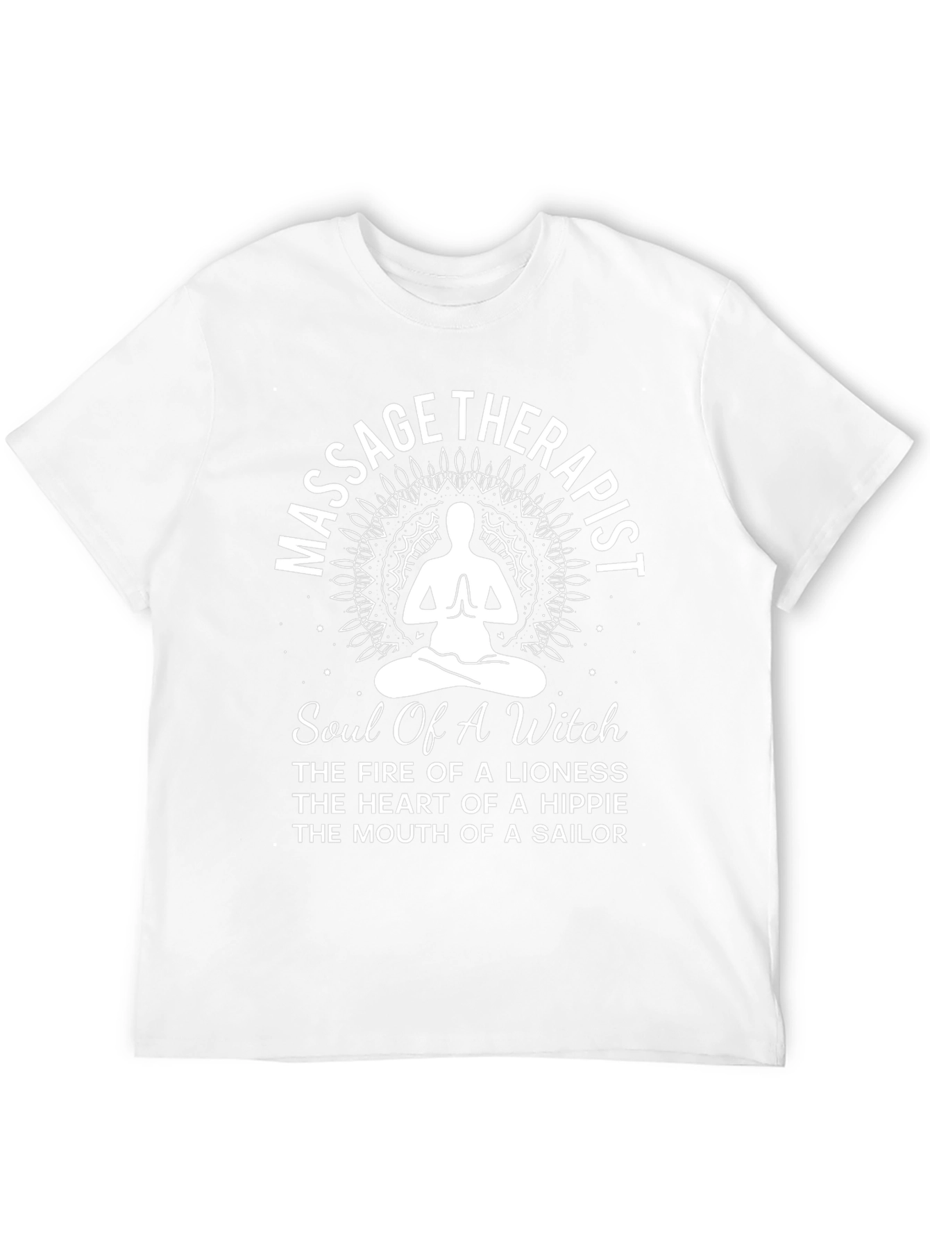 Massage Therapist Witch Soul T-Shirt - Unique Design