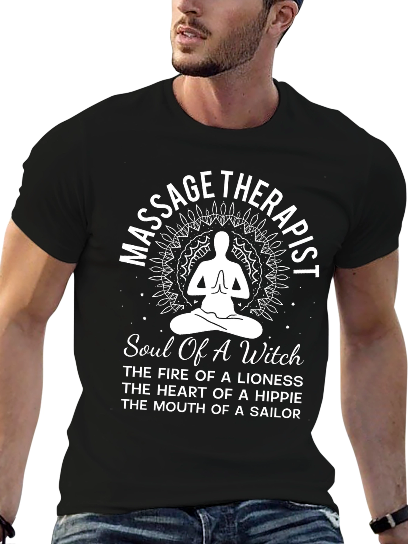 Massage Therapist Witch Soul T-Shirt - Unique Design