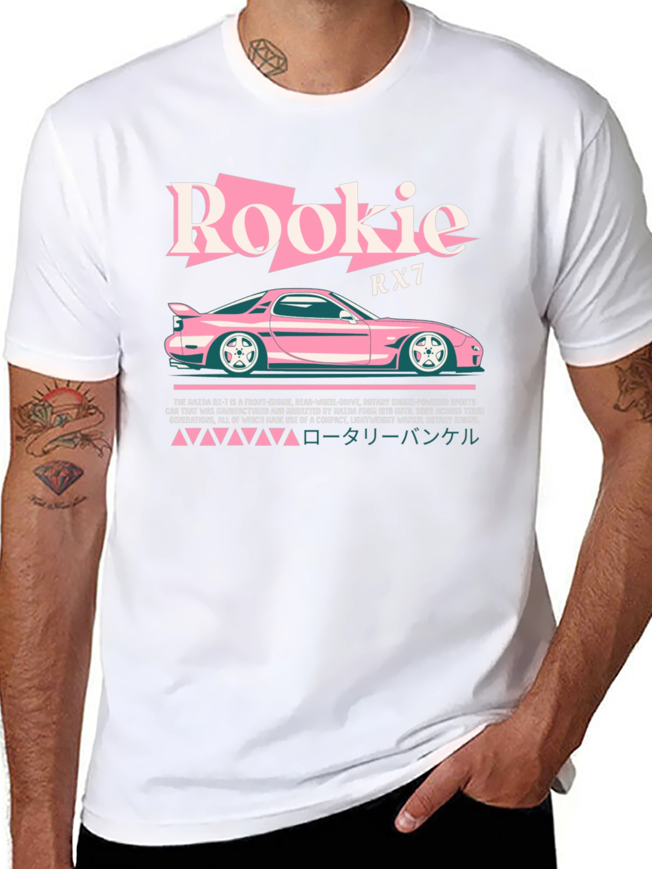Rookie RX7 Rotary Engine T-Shirt