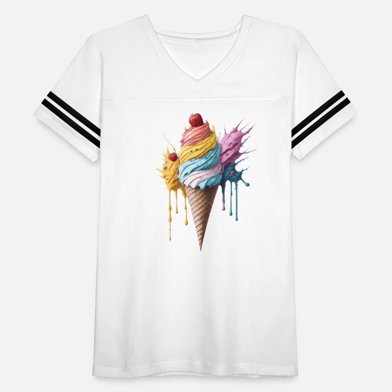 Fruity ice cream
