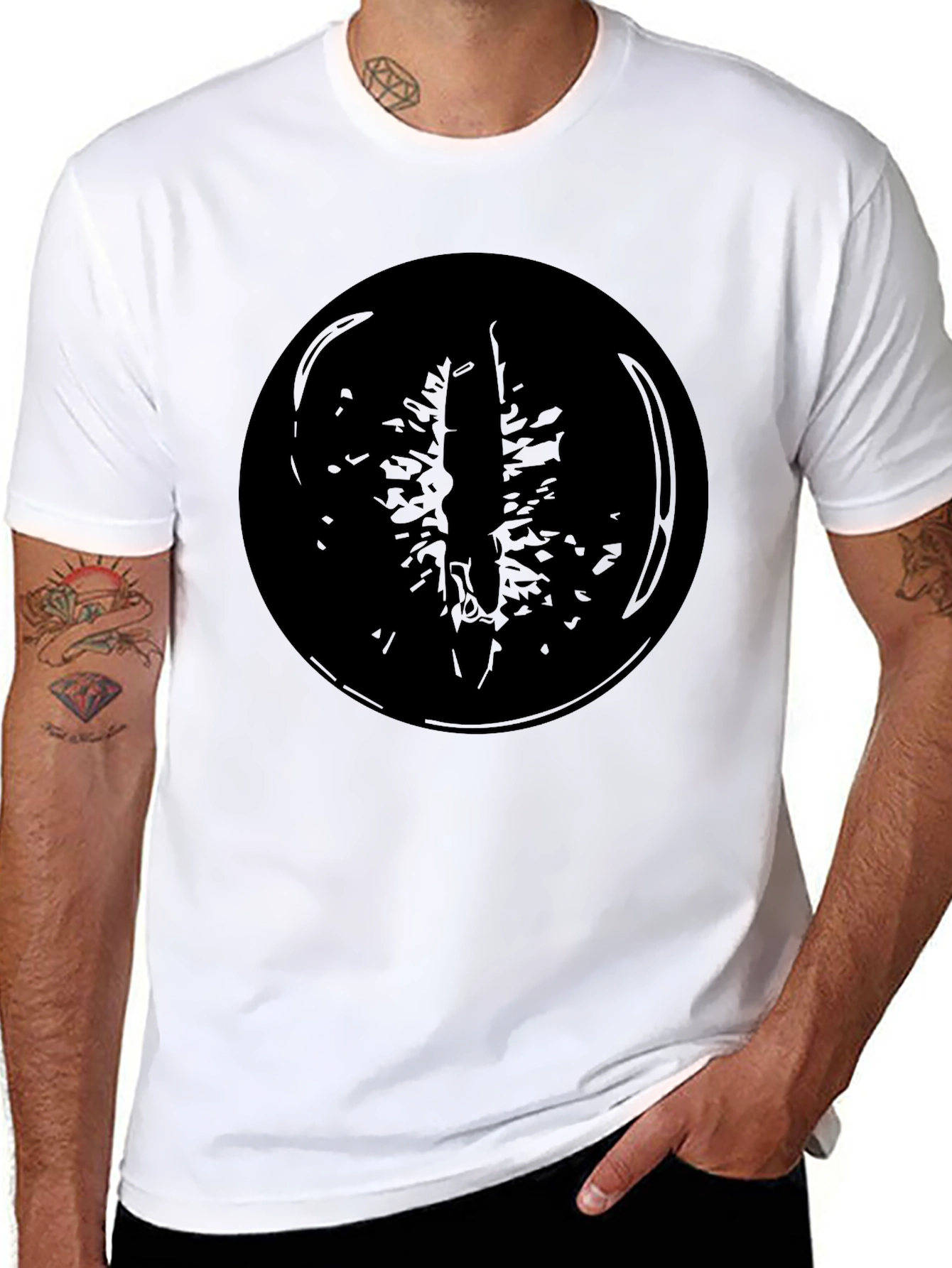 Eye of Sauron Black Tee