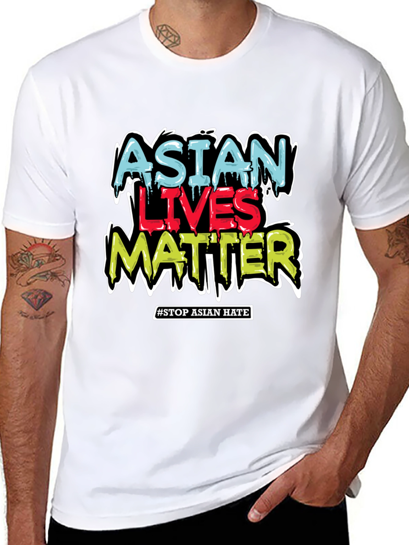 Asian Lives Matter Graphic Tee