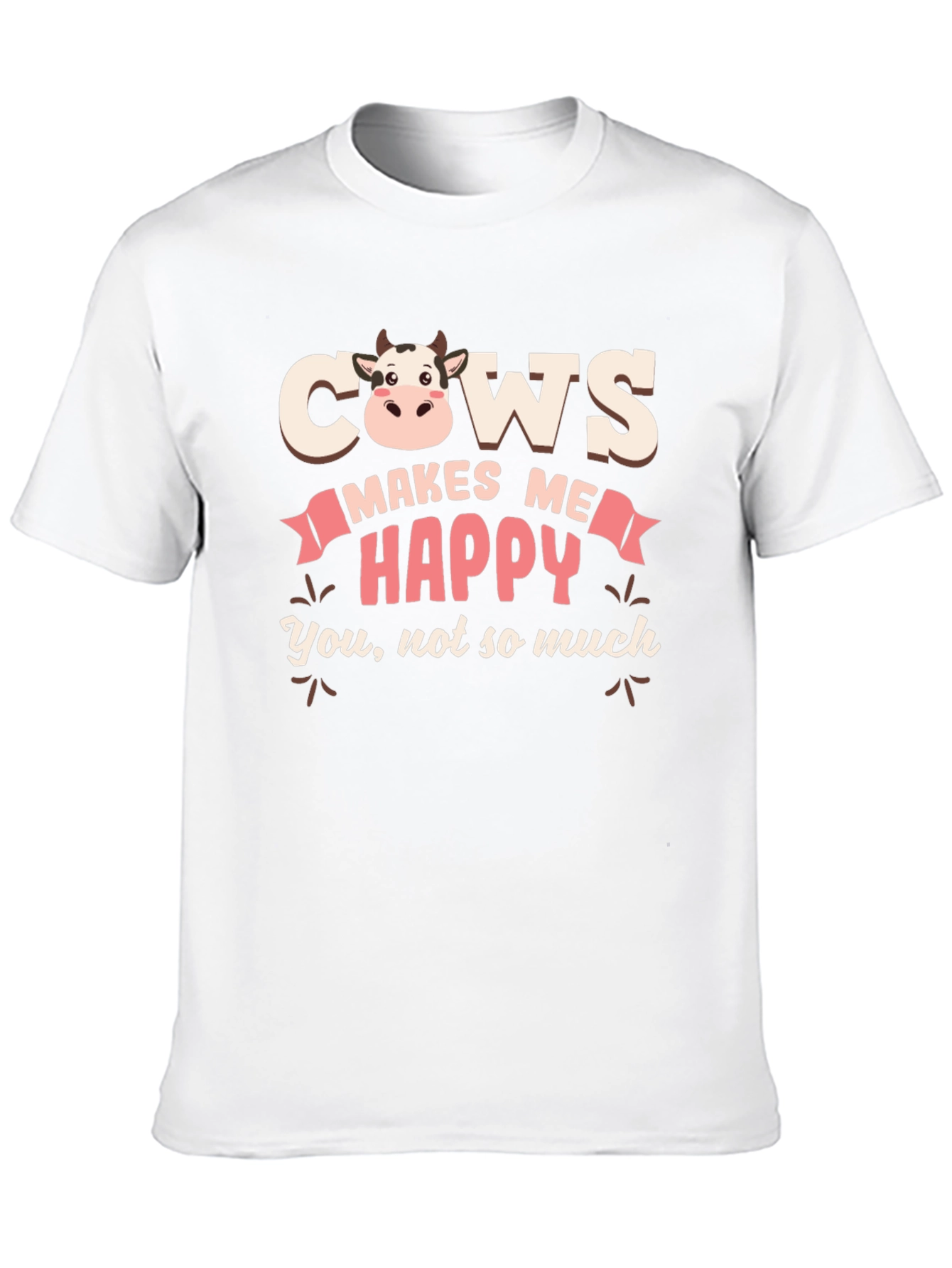 Cows Make Me Happy T-Shirt