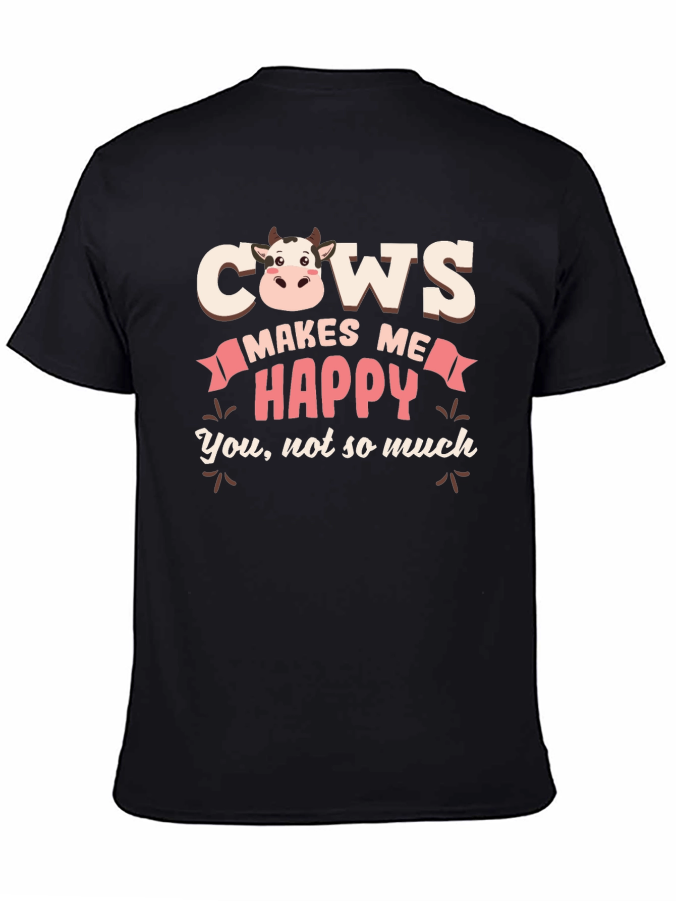 Cows Make Me Happy T-Shirt