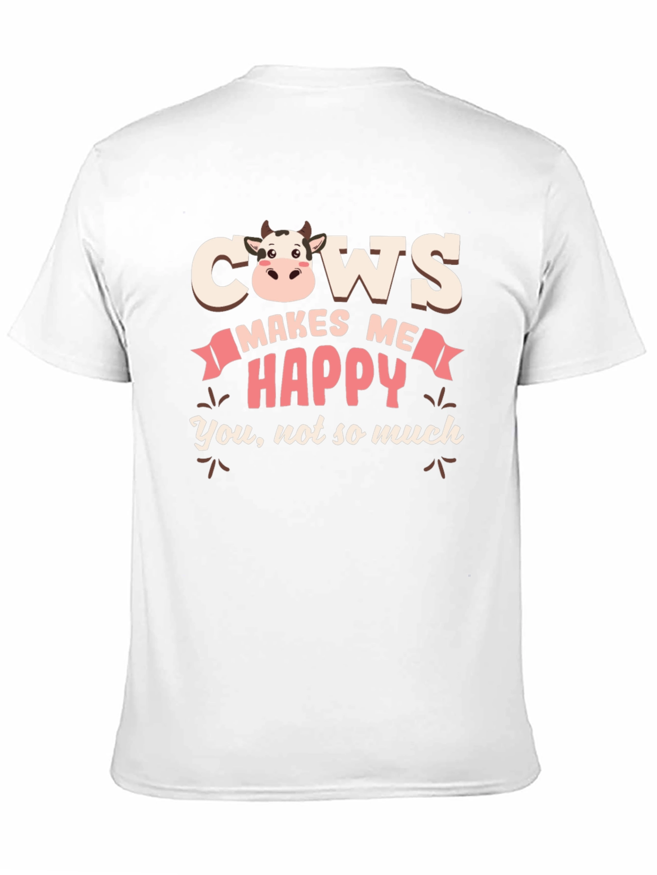 Cows Make Me Happy T-Shirt