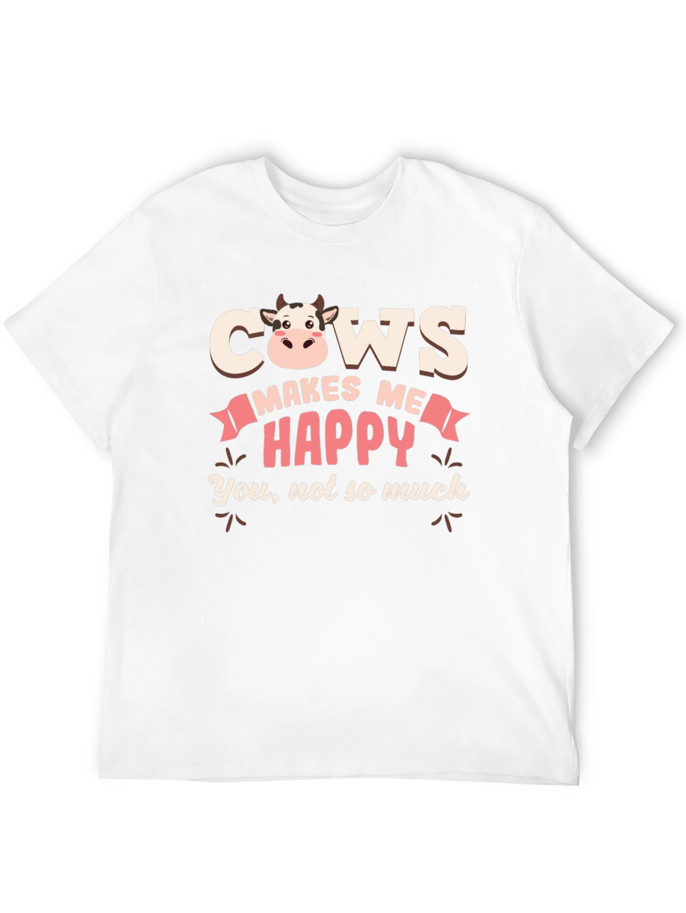 Cows Make Me Happy T-Shirt