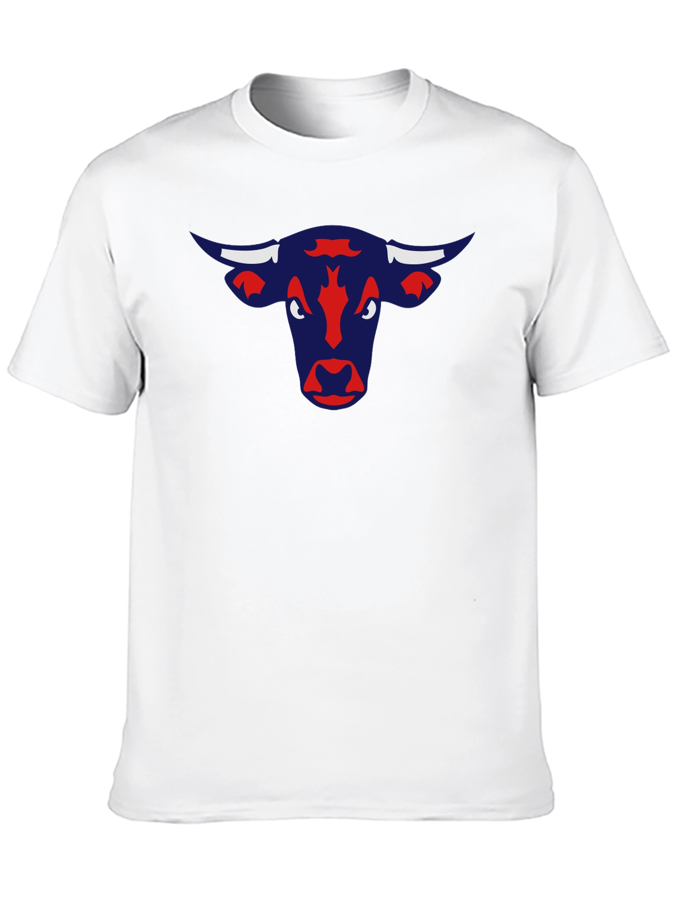 Bull Graphic Tee - Classic Black Cotton T-Shirt
