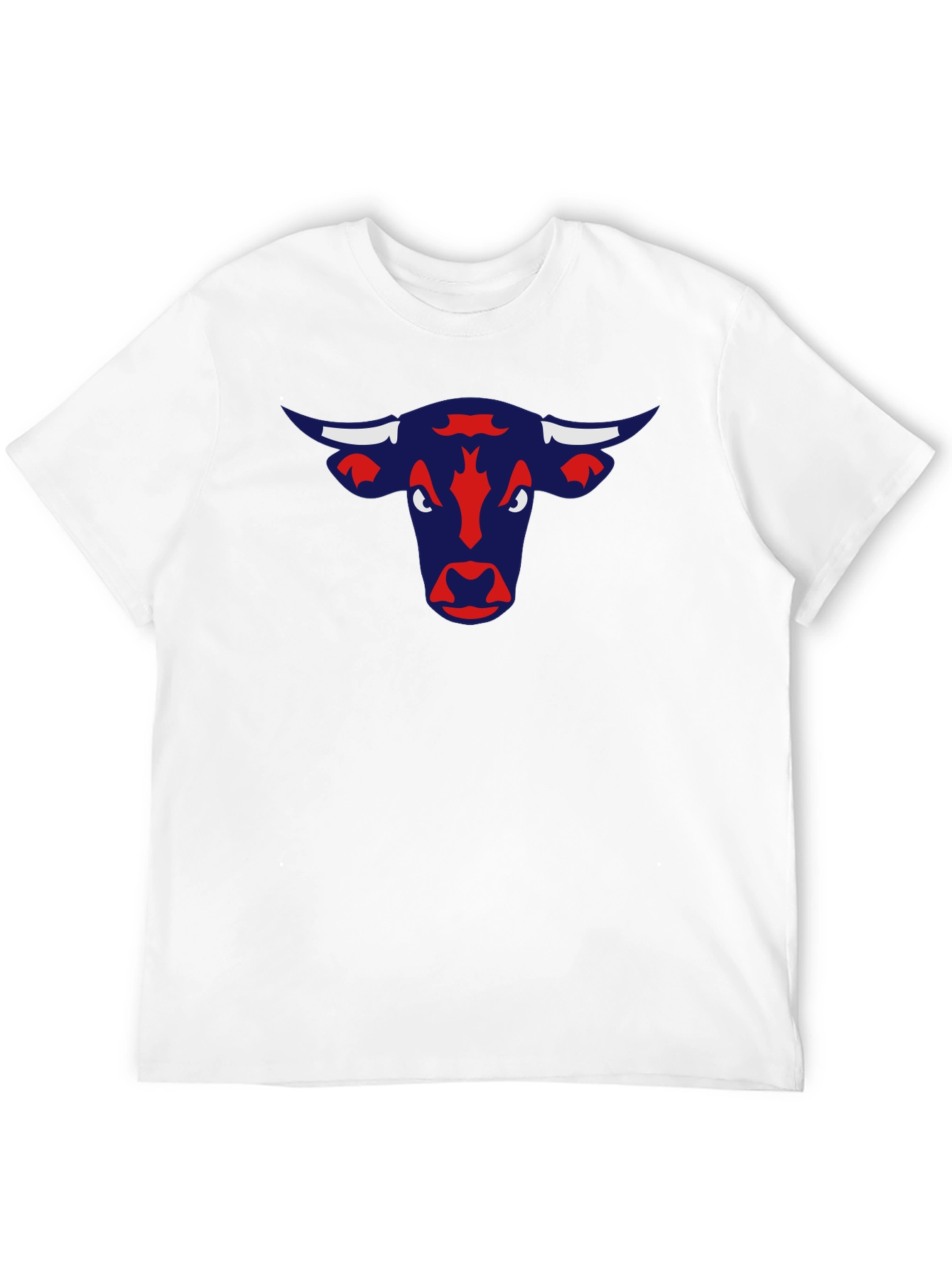 Bull Graphic Tee - Classic Black Cotton T-Shirt