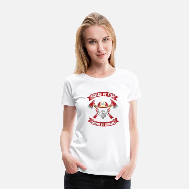 Fueled By Fire Driven By Courage Firefighter