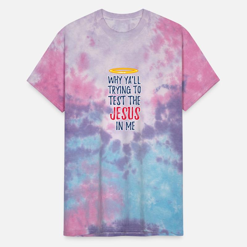 Funny christian why y'all trying test jesus in me