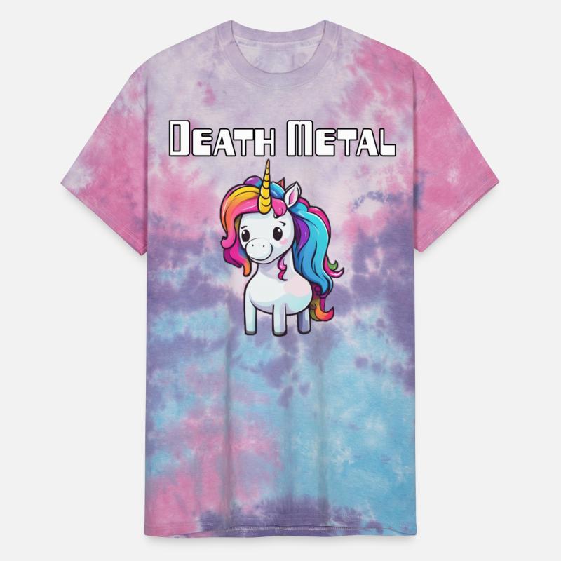 Funny Death Metal Unicorn Design